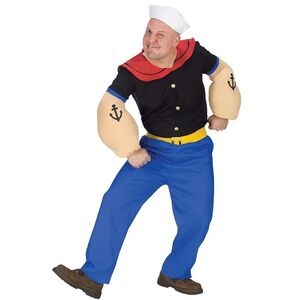 POPEYE COSTUME -‎ One Size Fits Most